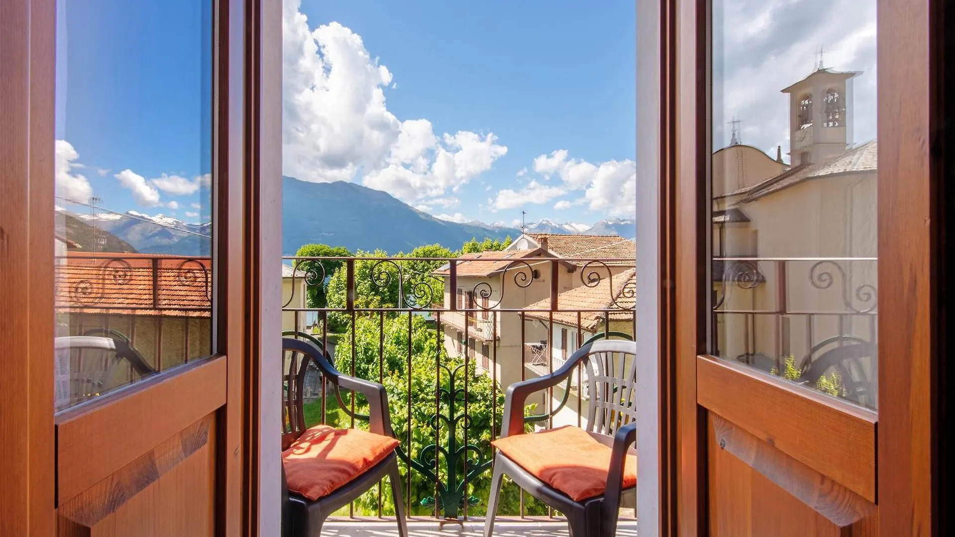Castagno 2 Sentiero Del Viandante Lägenhet Bellano Italien